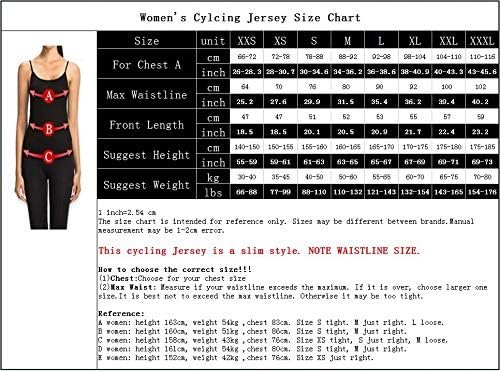 51IzwE7Hx8L._AC_.jpg Women's Cycling Jersey Sleeveless Short Long Sleeve Bike Shirt Half Zipper Road Bicycle Biking Tops CF3
