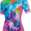 61r74PtpPPL._AC_SX385_.jpg Cycling Jersey Women Road Mountain Ladies Bike Shirt Bicycle Biking Tops