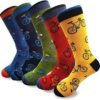 713ep7p9yUL._AC_SX385_.jpg Mens Bamboo Mid-Calf Cycling Sports and Dress Socks for Men Sock