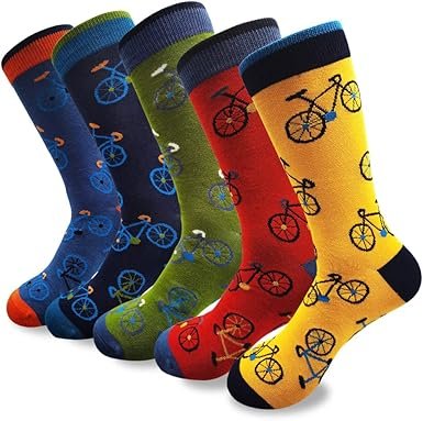 713ep7p9yUL._AC_SX385_.jpg Mens Bamboo Mid-Calf Cycling Sports and Dress Socks for Men Sock