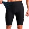 Men Bike Shorts 3D Padded Cycling Road Biking Mountain Riding Biker Bicycle UPF 50 Cycle Shorts Zipper Pockets