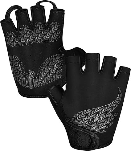 71nrplL37EL._AC_SX425_.jpg Cycling Gloves Bike Gloves for Men Women 5MM Gel Pad Half Finger Bicycle Biking Gloves