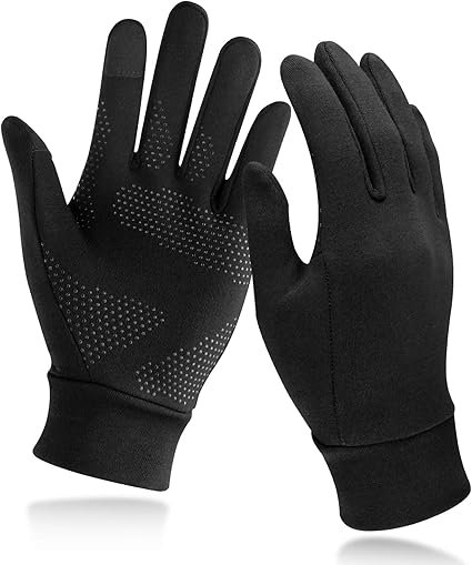 71pP37BaFNL._AC_SX425_.jpg Lightweight Running Gloves Touch Screen Anti-Slip Warm Gloves Liners for Cycling