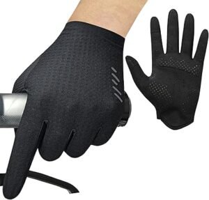 81wx1748RdL._AC_SX425_.jpg Bike Gloves for Men Women Cycling with Reflective Strips Anti-Slip Shock